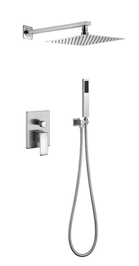 ra-9415bn_thumb Concealed Shower System with 10" Square Rainfall Shower Head - 9415 - Image 1